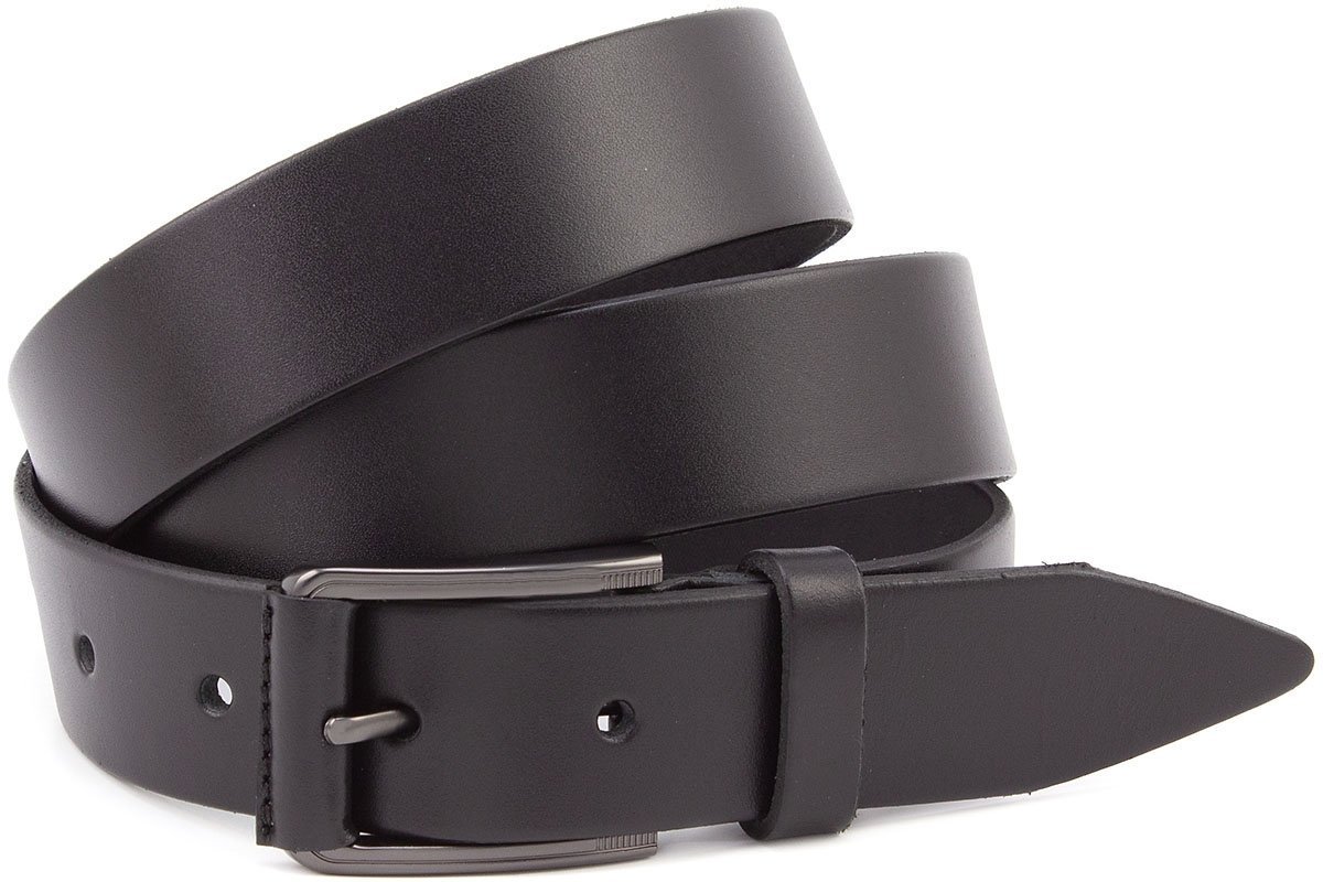 Premium handcrafted leather belt with meticulous stitching and elegant brass buckle